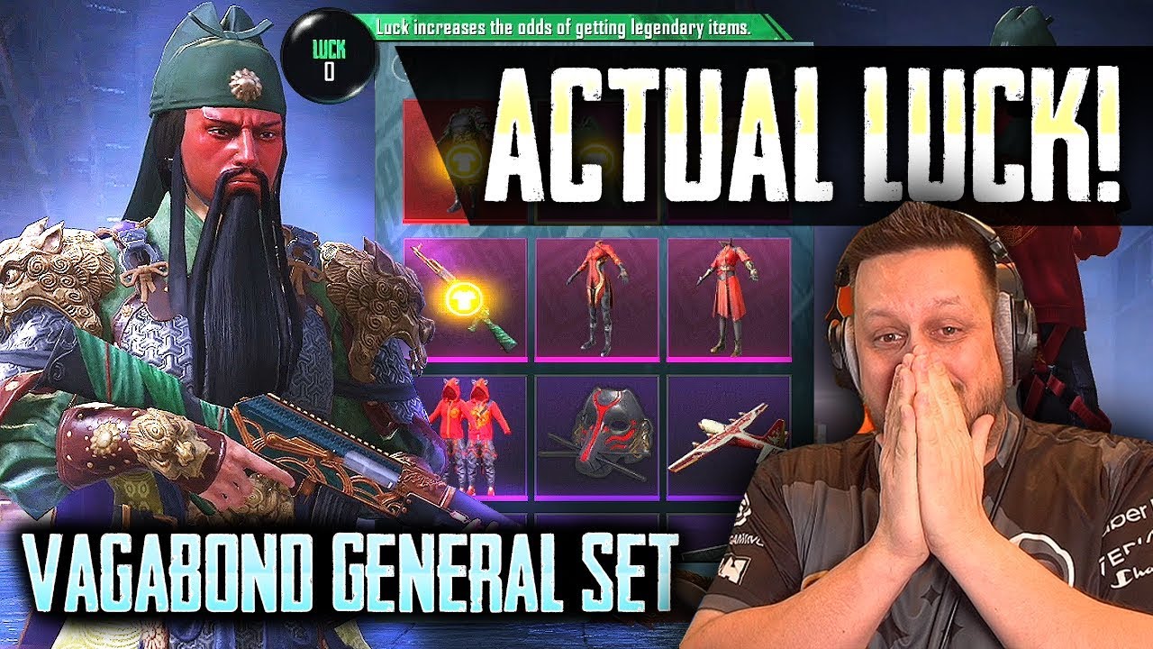 VAGABOND GENERAL MYTHIC SET - I GOT SO LUCKY!
