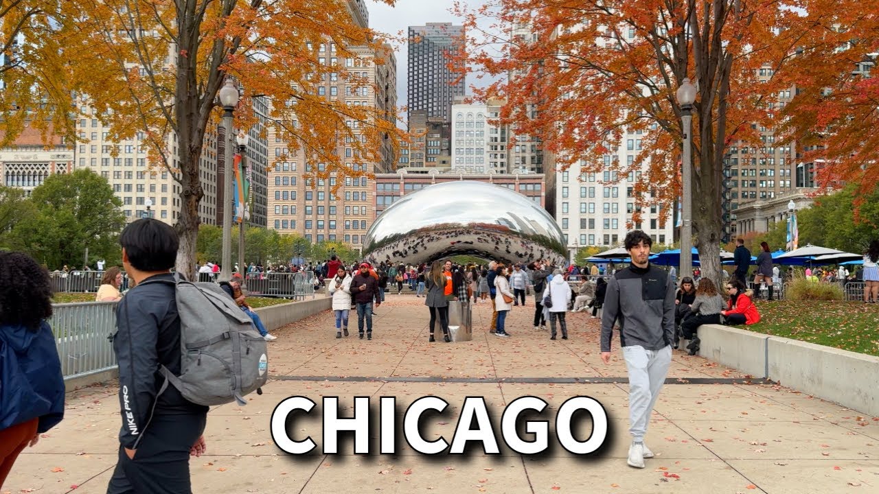 Autumn in Chicago | Michigan Avenue / The Magnificent Mile | Sunday Walk | November 10, 2024 | 4k