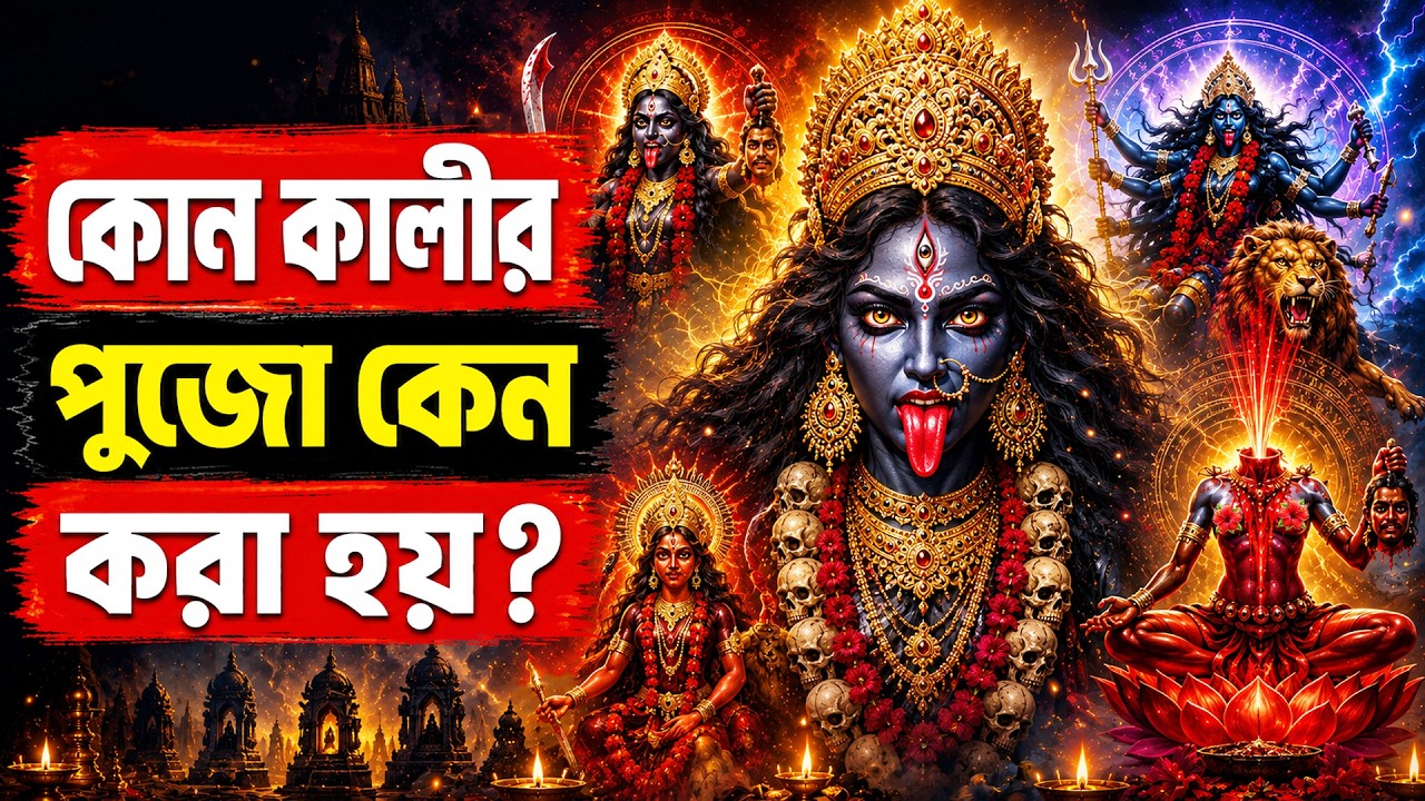 কোন কালীর পূজা কেন করা হয়? Kali Mata Puja ||