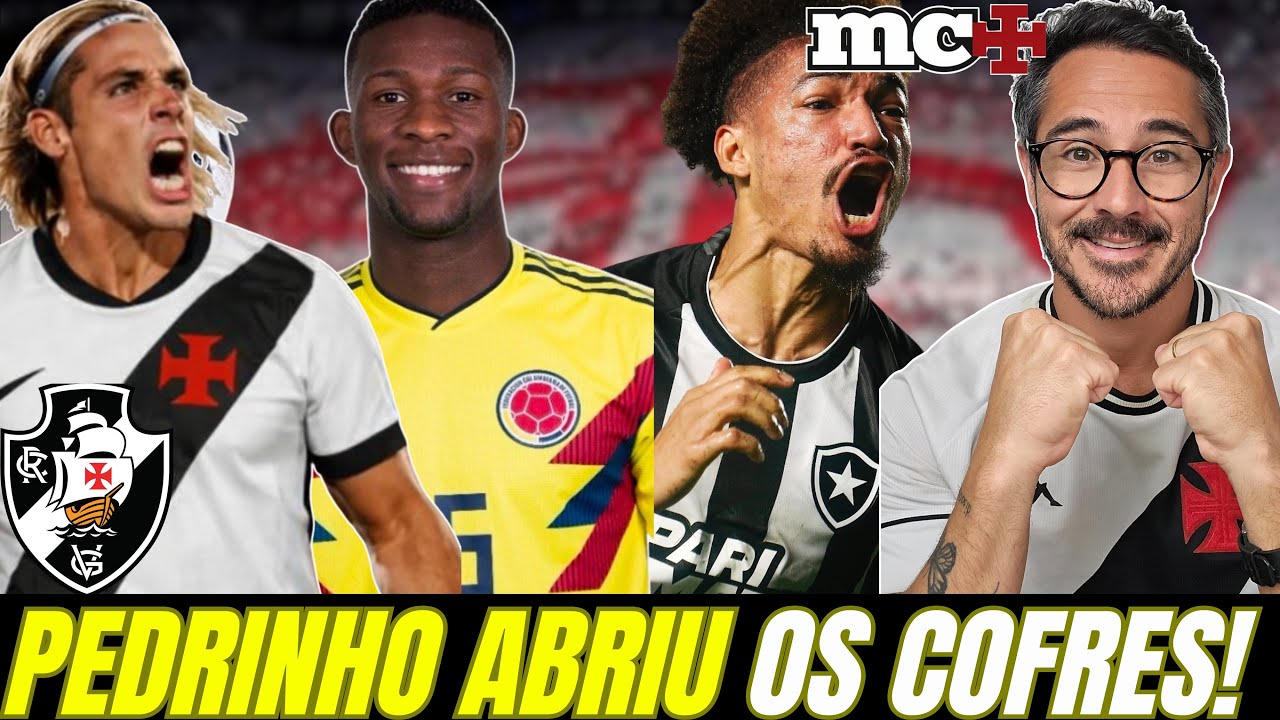 PEDRINHO ABRIU OS COFRES! MAIS 5 CONTRATAÇŌES E 2 SAÍDAS CONFIRMADAS!