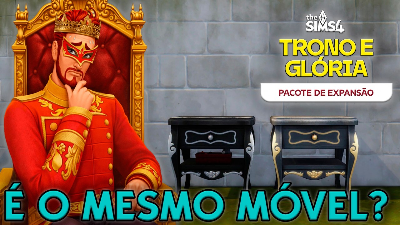 O PROBLEMA DE RECICLAGEM DO THE SIMS 4 TRONO E GLÓRIA...