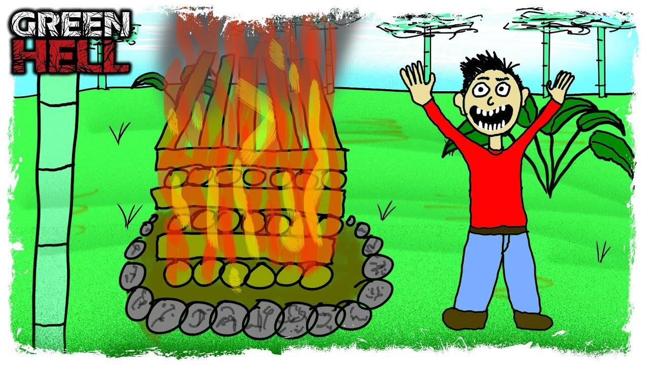 THIS IS THE BEST SURVIVAL GAME EVER MADE | Green Hell | Fire Challenge