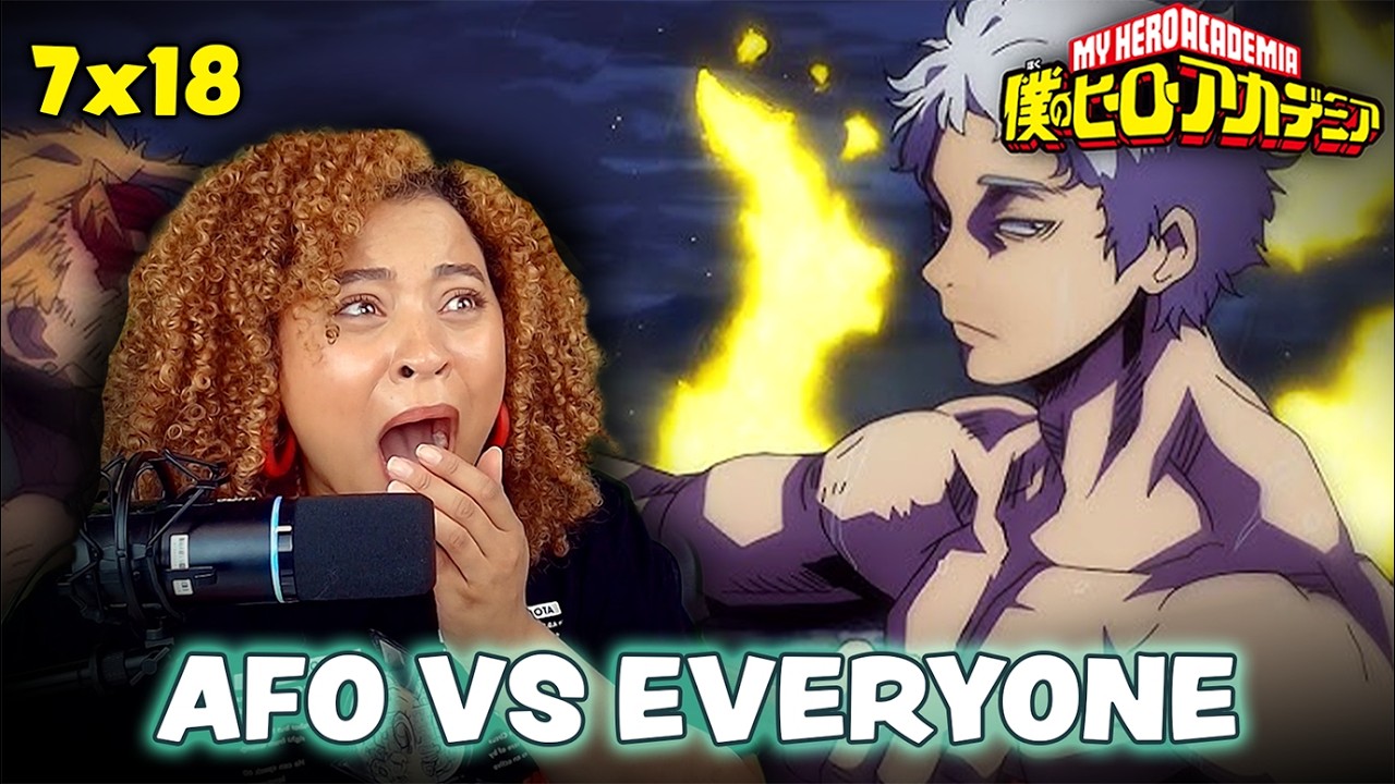 NO... ALL FOR ONE... NOT *HIM* 😭 My Hero Academia Season 7 Episode 18 Reaction