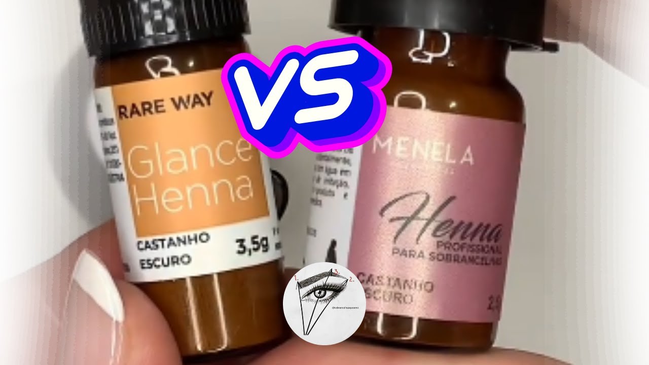 Qual a melhor Henna? Comparativo Henna Glance e Henna Menela