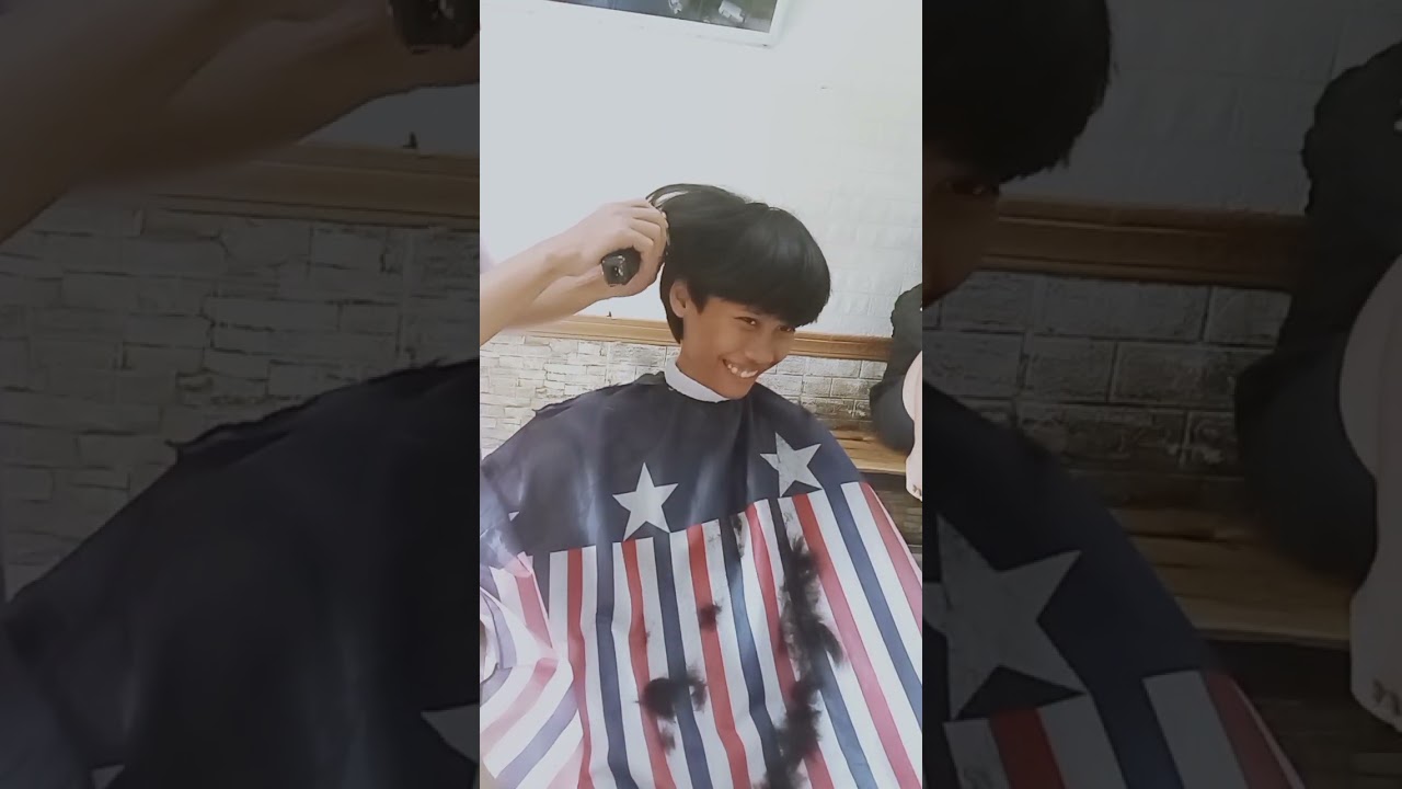 Model rambut koma haircut 7menit @Deniserang-z1b 