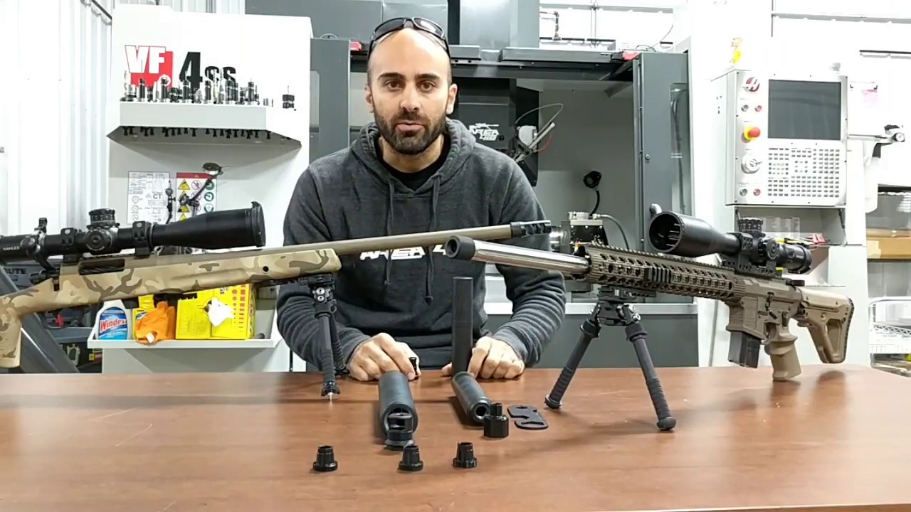 Hellfire suppressor mounts