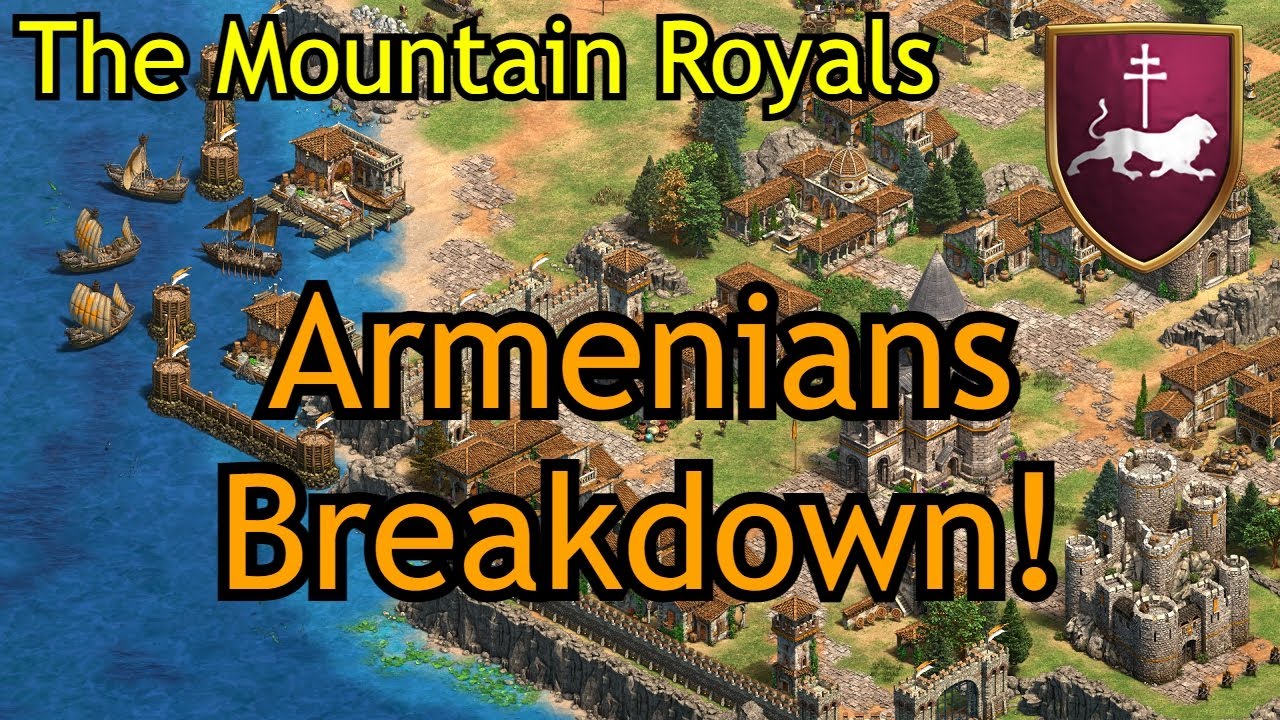 Armenians Breakdown! New AoE2: DE DLC - The Mountain Royals!