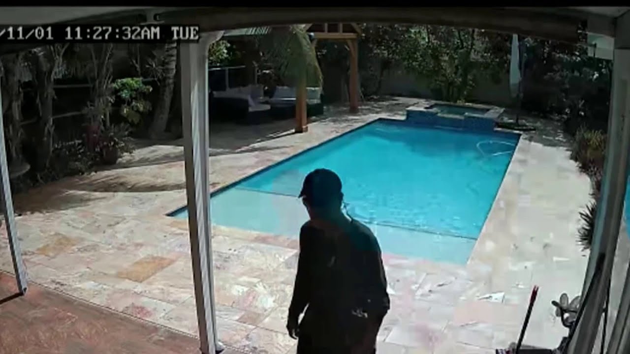 Police Search for Man CAUGHT ON CAMERA Burglarizing Home | NBC 6 News