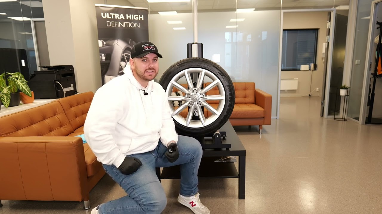 Slik legger du keramisk coating på felger! Hoseki Ceramic Coating