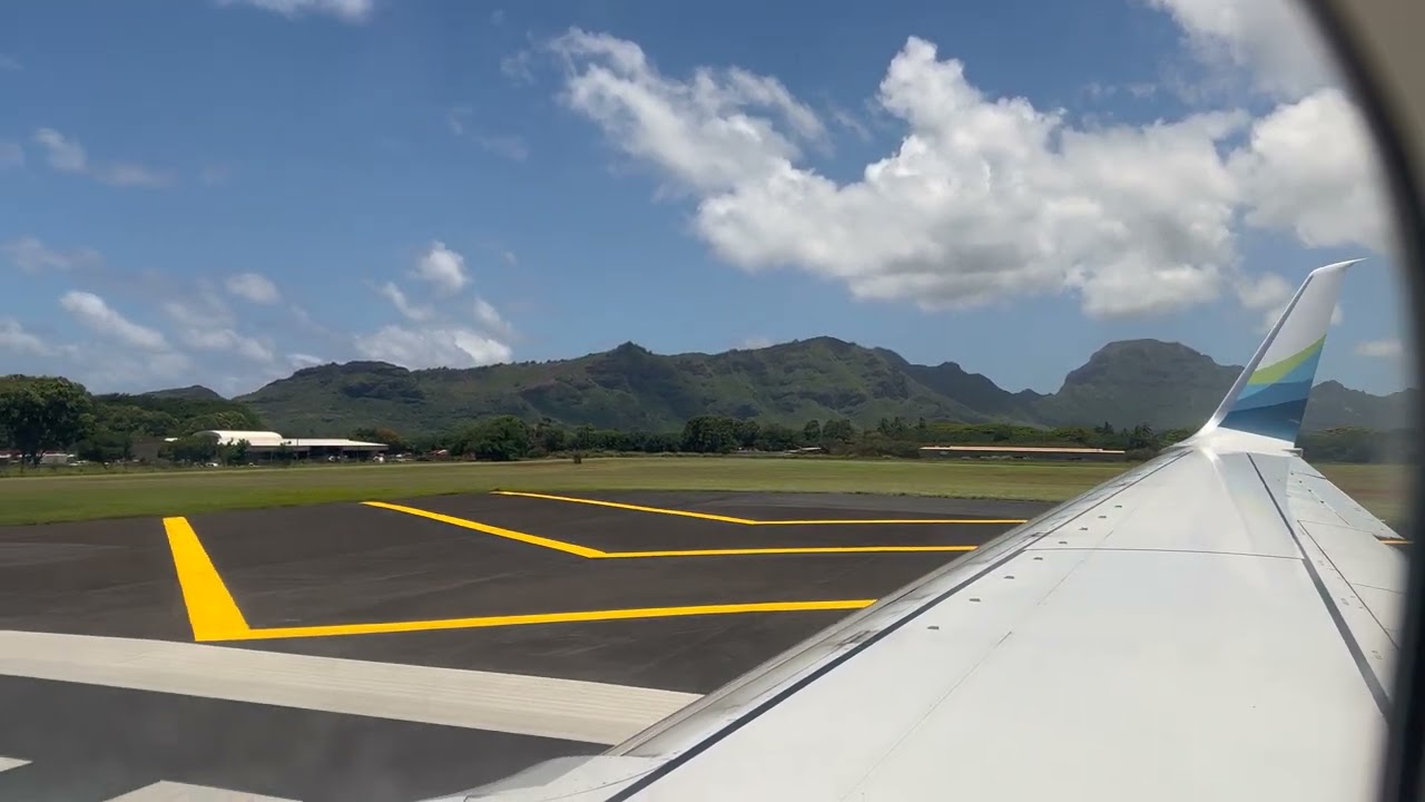 Alaska Airlines - Boeing 737-890(WL) - AS301 - Lihue to San Jose (Take-off)