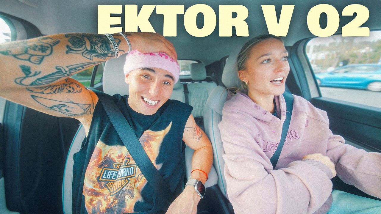S EKTOREM V O2 ARÉNĚ! Lucka má nový auto ⚡️🚘