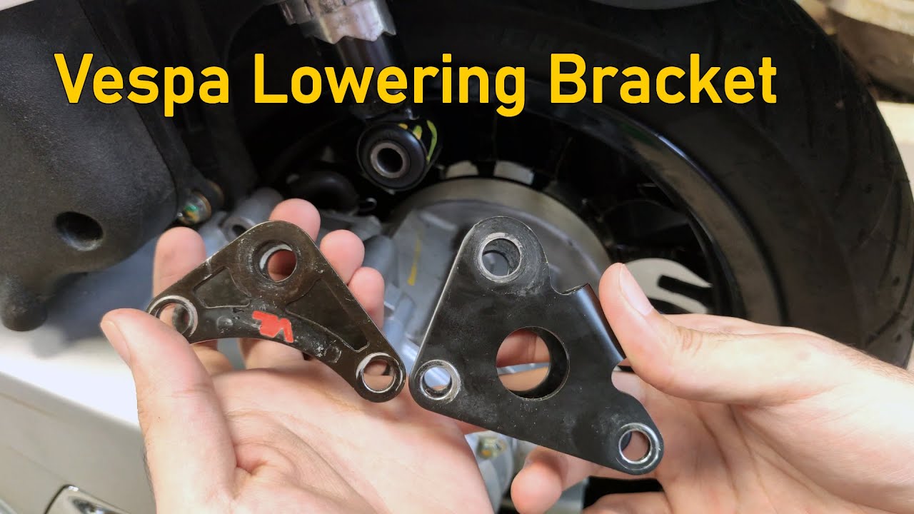 Vespa Lowering Bracket
