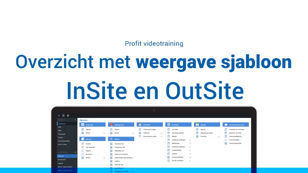 Overzicht stijlen met een weergave sjabloon in InSite en OutSite