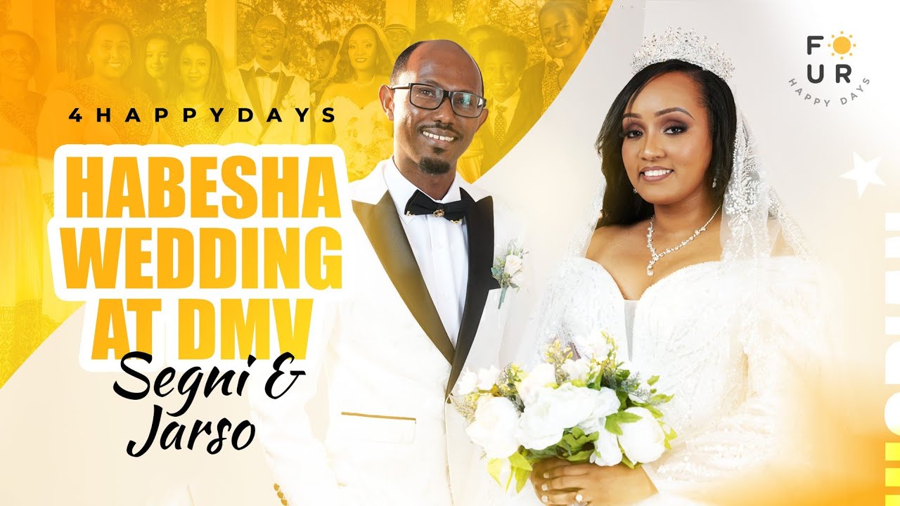 Segni & Jarso's Amazing Ethiopian wedding| ድግስ እንደግስ |  #4happydays #ethiopianwedding 2025 #habesha