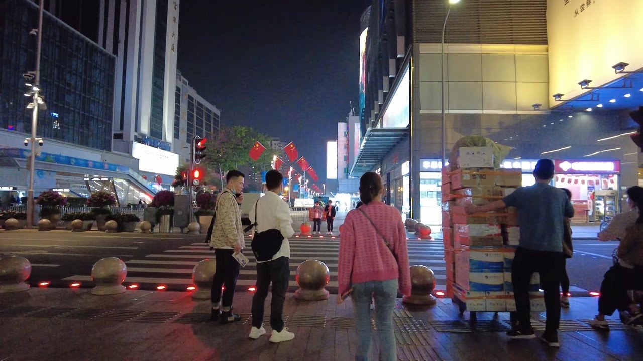 漫步深圳：華強北步行街