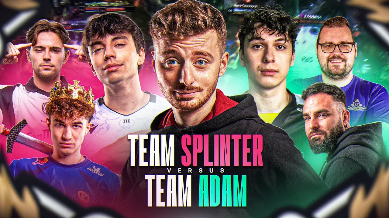 Team ADAM vs Team SPLINTER ! - Trayton REACT