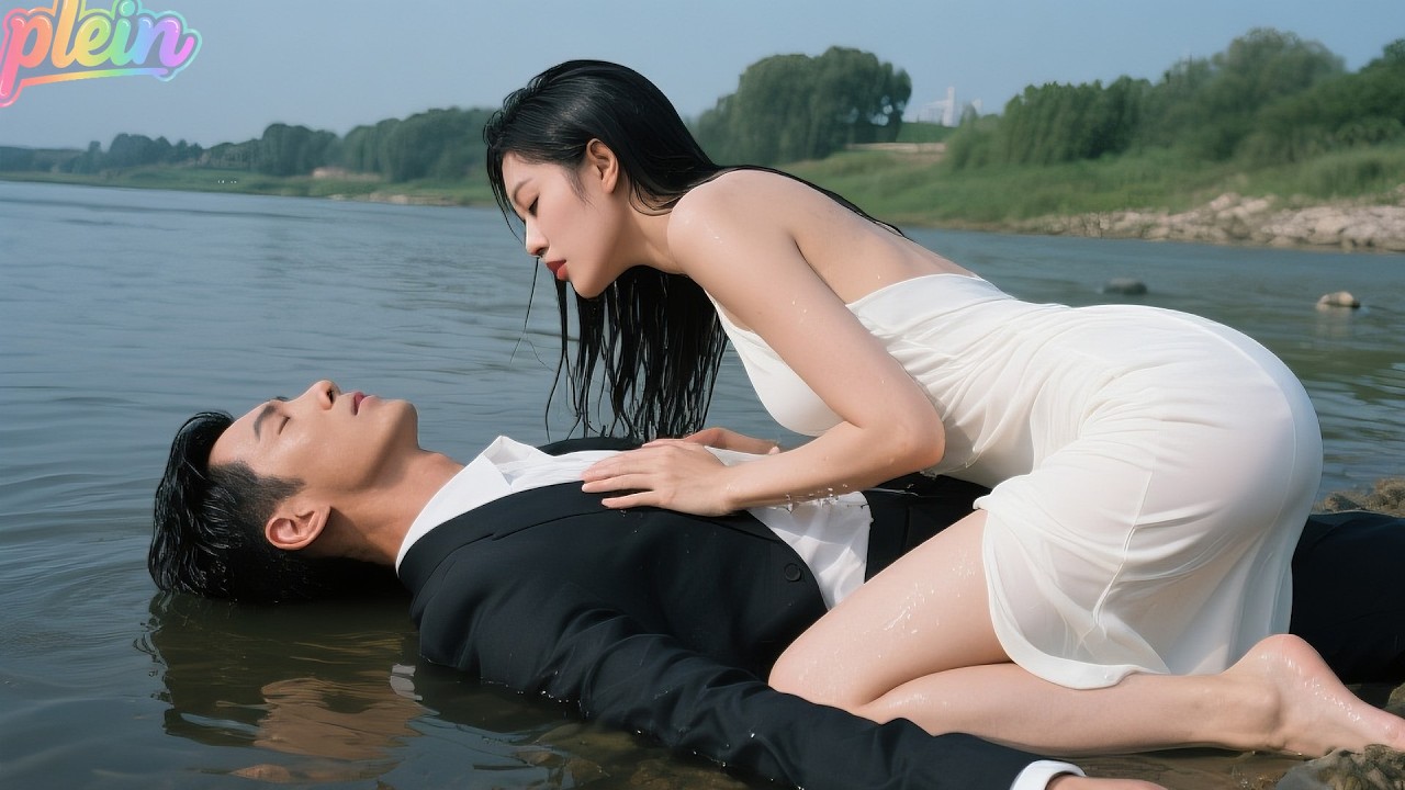 Au bord de l’eau, elle sauve  homme avec son 1er baiser—sans savoir que c’est PDG. Revu, il l’épouse