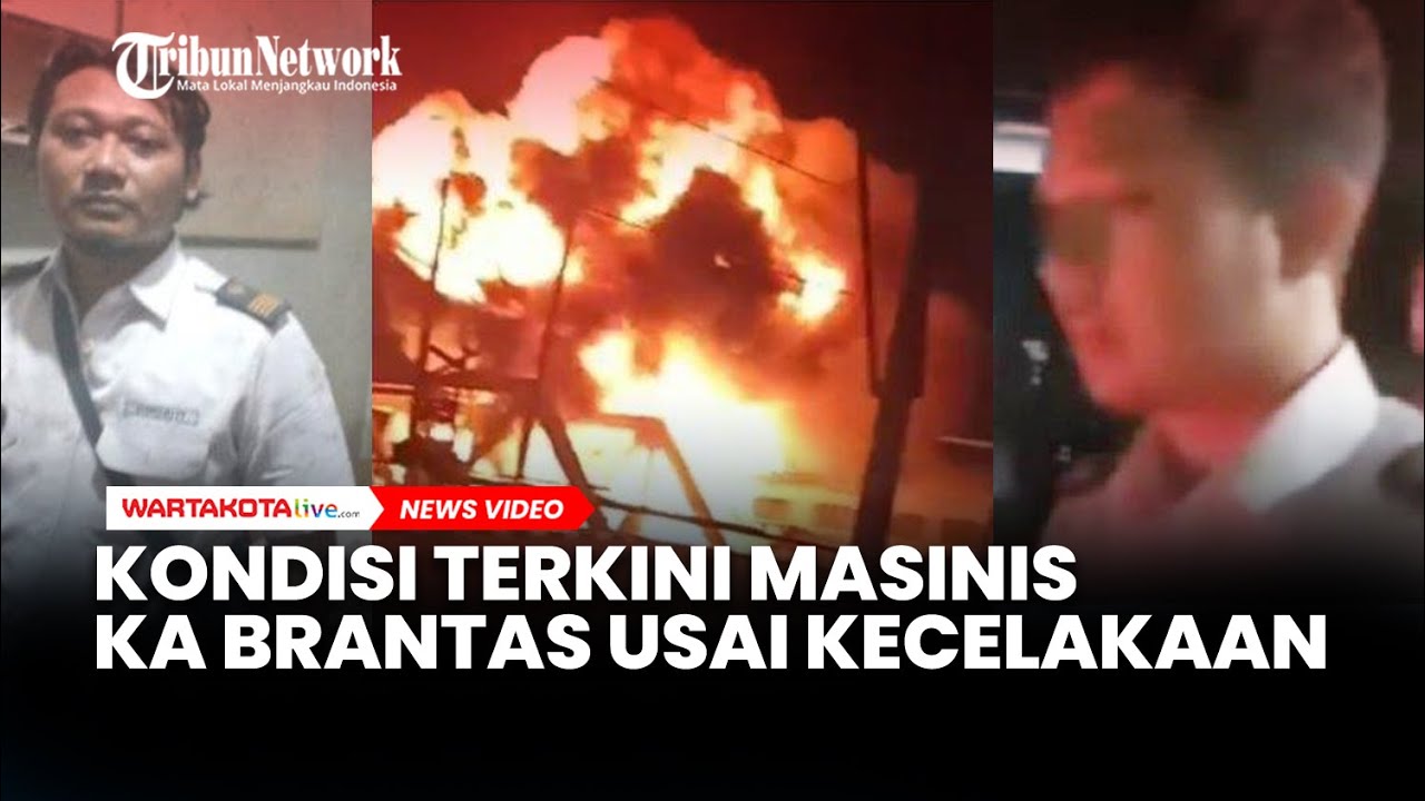 Begini Kondisi Terkini Masinis KA Brantas Usai Tabrak Truk Trailer di