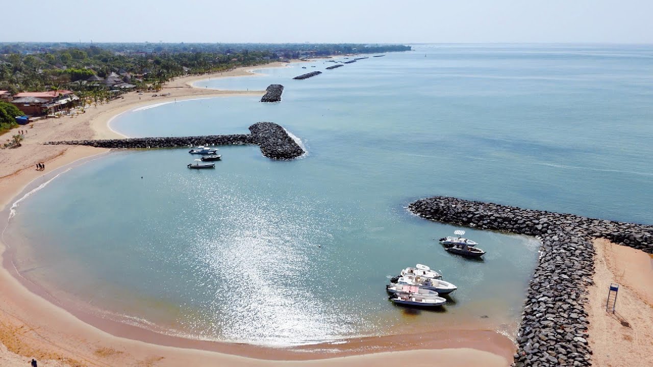 Saly, Senegal,  Plages , de plus haut...