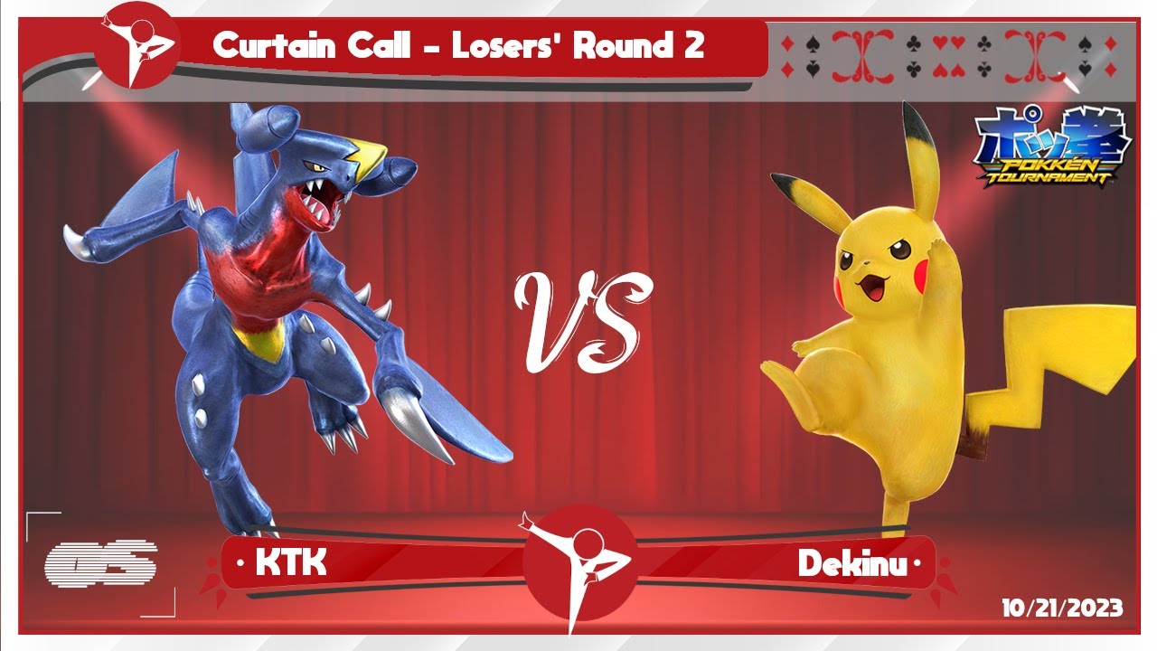 Curtain Call Losers' Round 2: KTK (Garchomp) vs Dekinu (Pikachu)