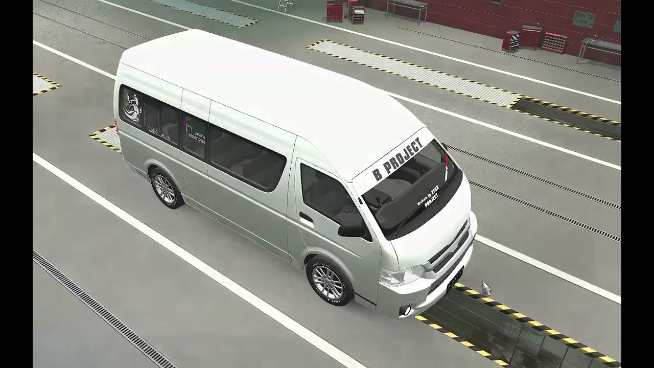 Update V3 Toyota Hiace Full Anim ETS2 1.40 UP