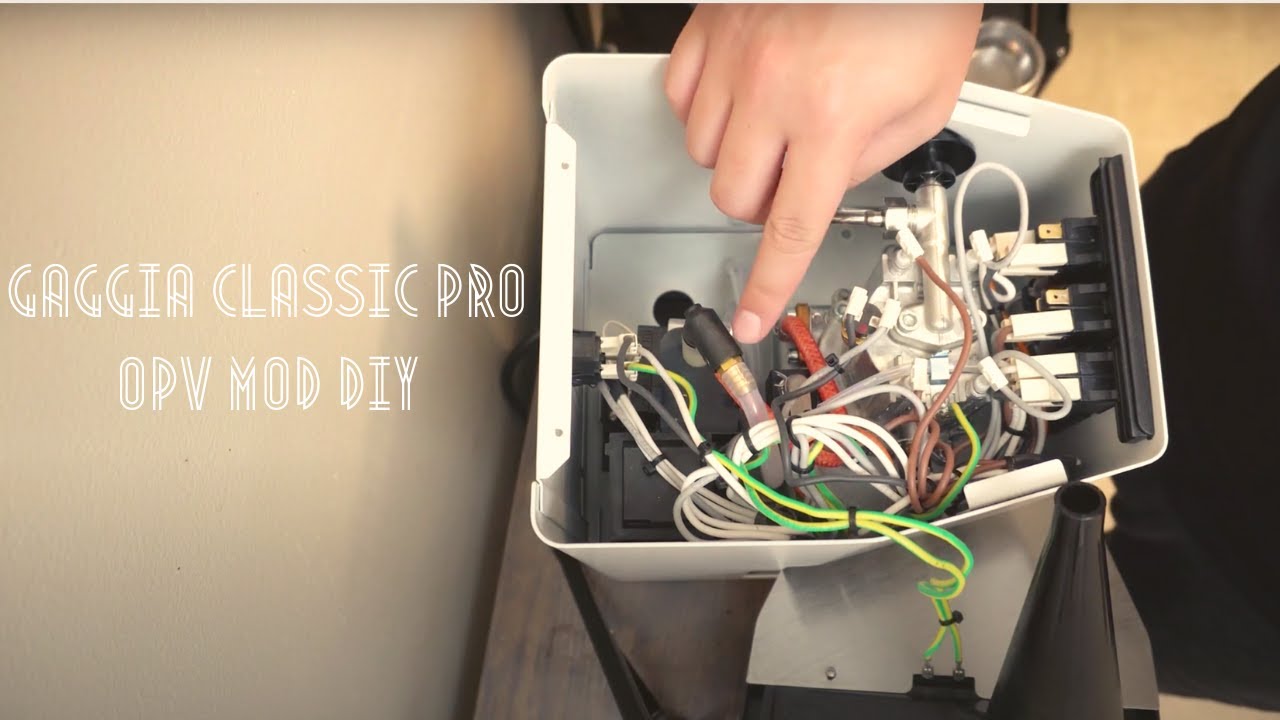 GAGGIA CLASSIC PRO | OPV MOD DIY 9 BAR