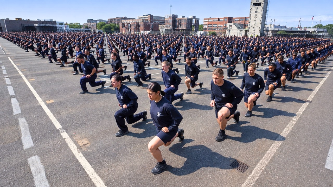 How NYPD RECRUITS Eat, Sleep & Survive 6 Months of Academy on a $58,580 Starting Salary