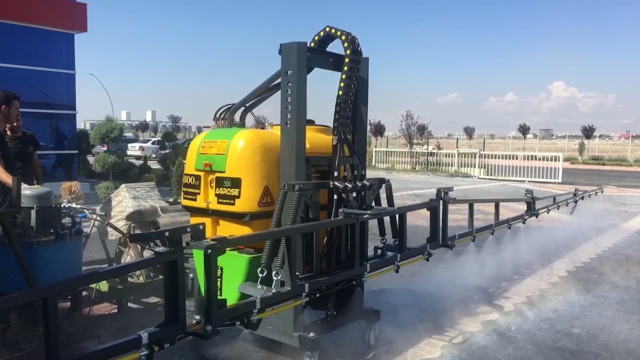 AGROSE SPRAYERS 600 LT 16 MT BOOM SPRAYER HYDRAULIC LIFTED