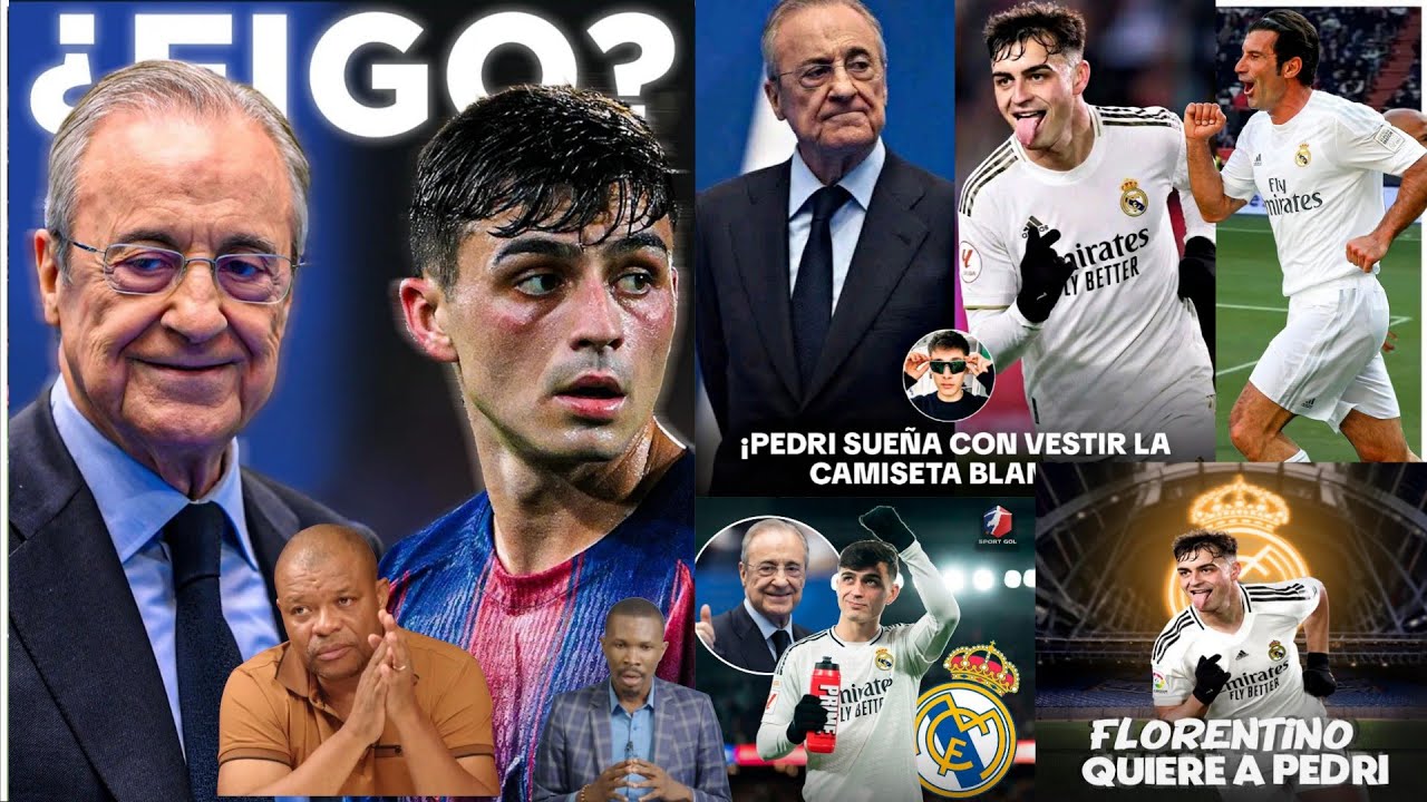 Boom pedri nan Real Madrid florentino Pérez Rèv pedri sete jwe nan Real/kisa barcelone di nan sa