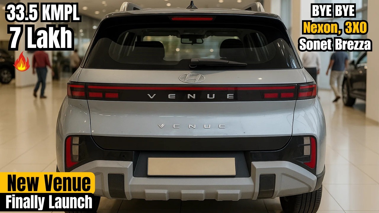 New Hyundai Venue Launch: BYE BYE Nexon, Brezza & Sonet | Price, Mileage, Features, Dimension & More