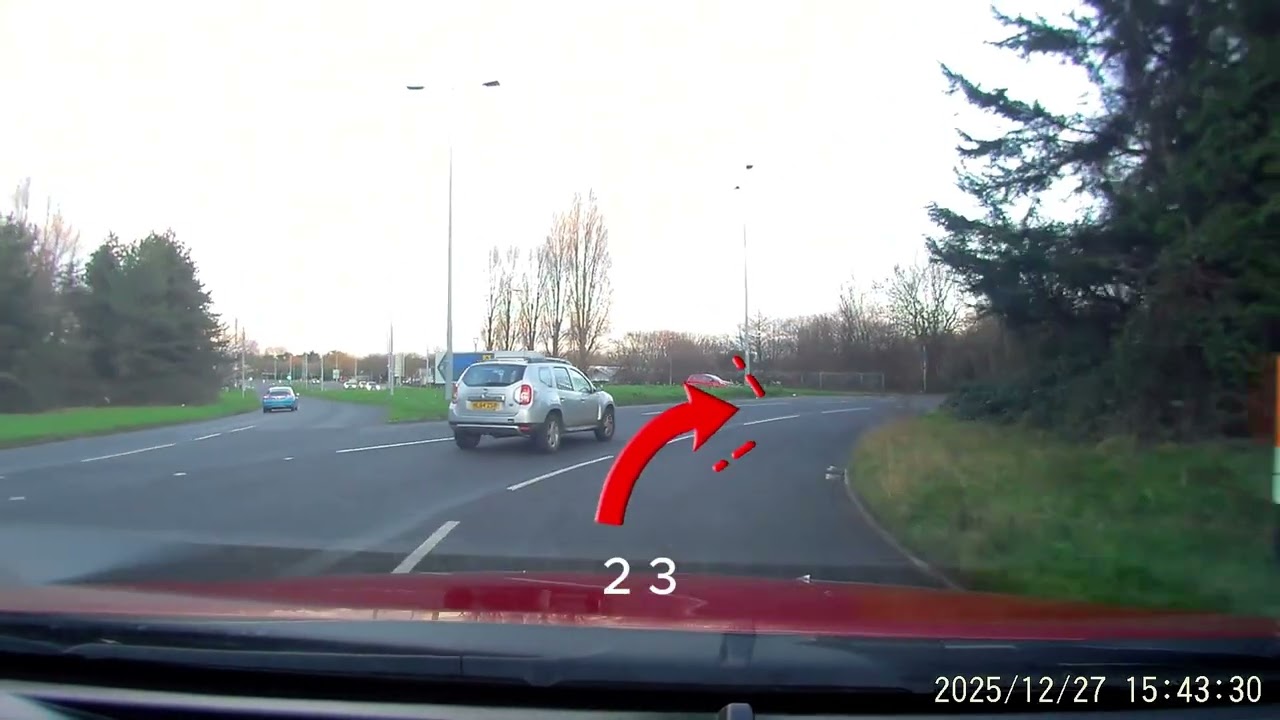U Turn on a Spiral Roundabout 4th Exit Explained
