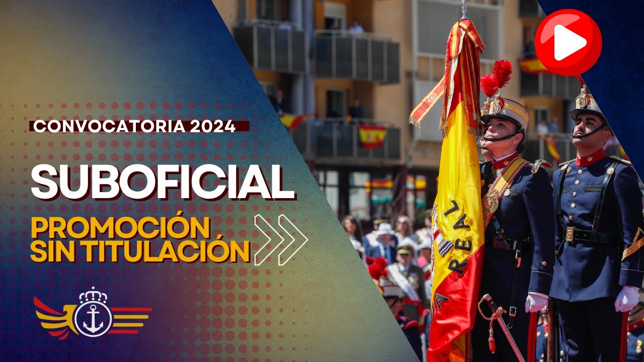 Guía completa 🎯 CONVOCATORIA 2024 🧾 PROMOCIÓN a SUBOFICIAL del Ejército