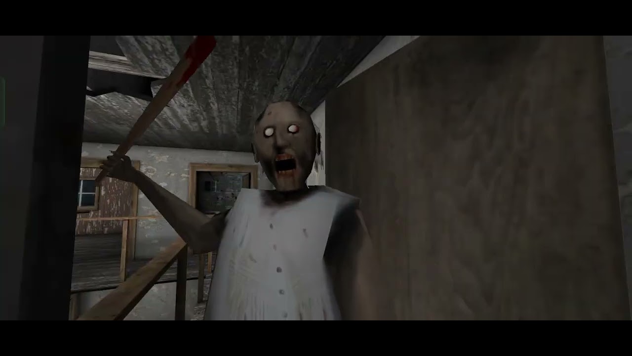 Kill in the granny in horror night