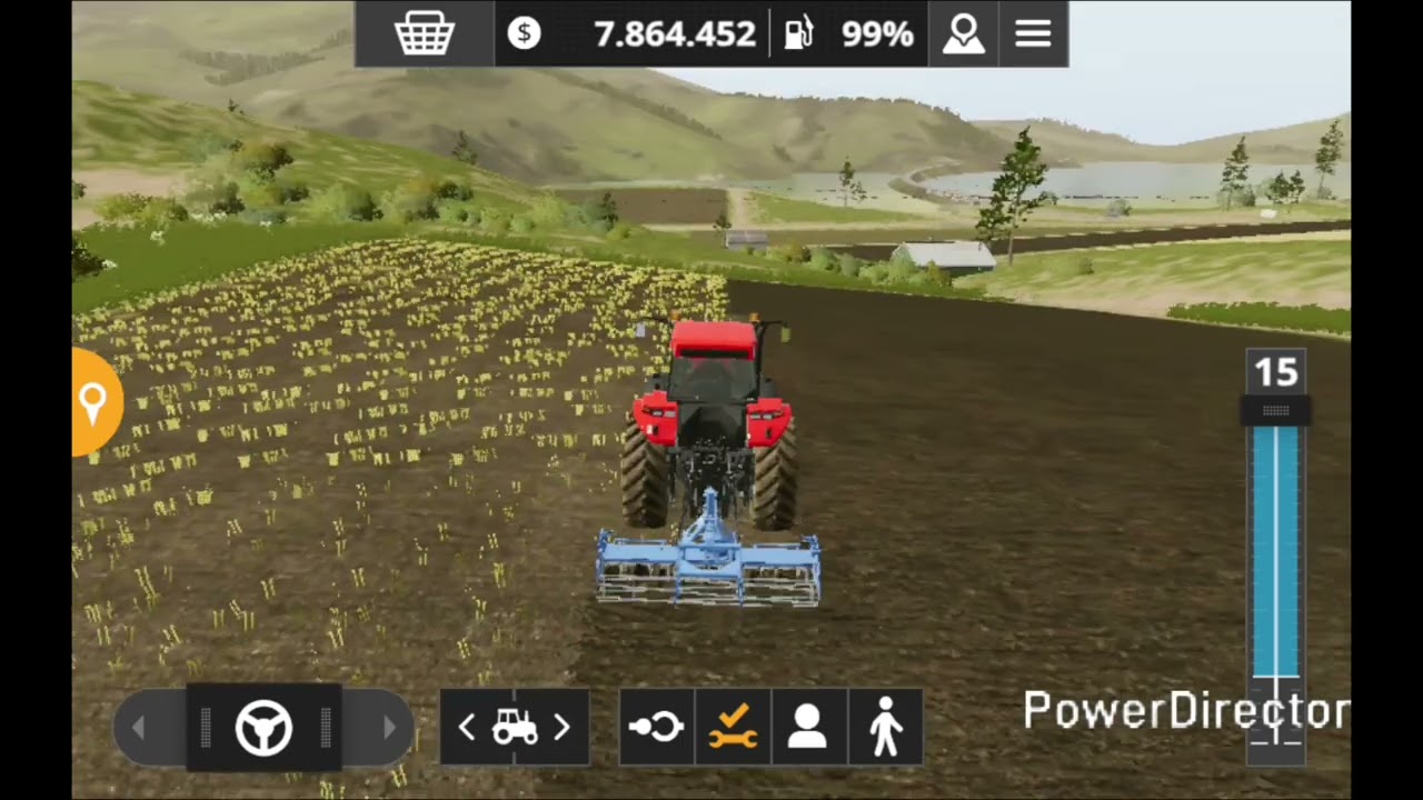 Farming simulator 20 Feld Grubbern