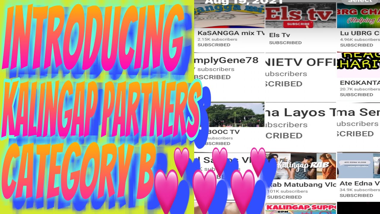 SHOUT OUT KALINGAP PARTNERS CATEGORY B&hellip;SPREAD LOVE WITH KUYA VAL SANTOS MATUBANG 💕💕💕