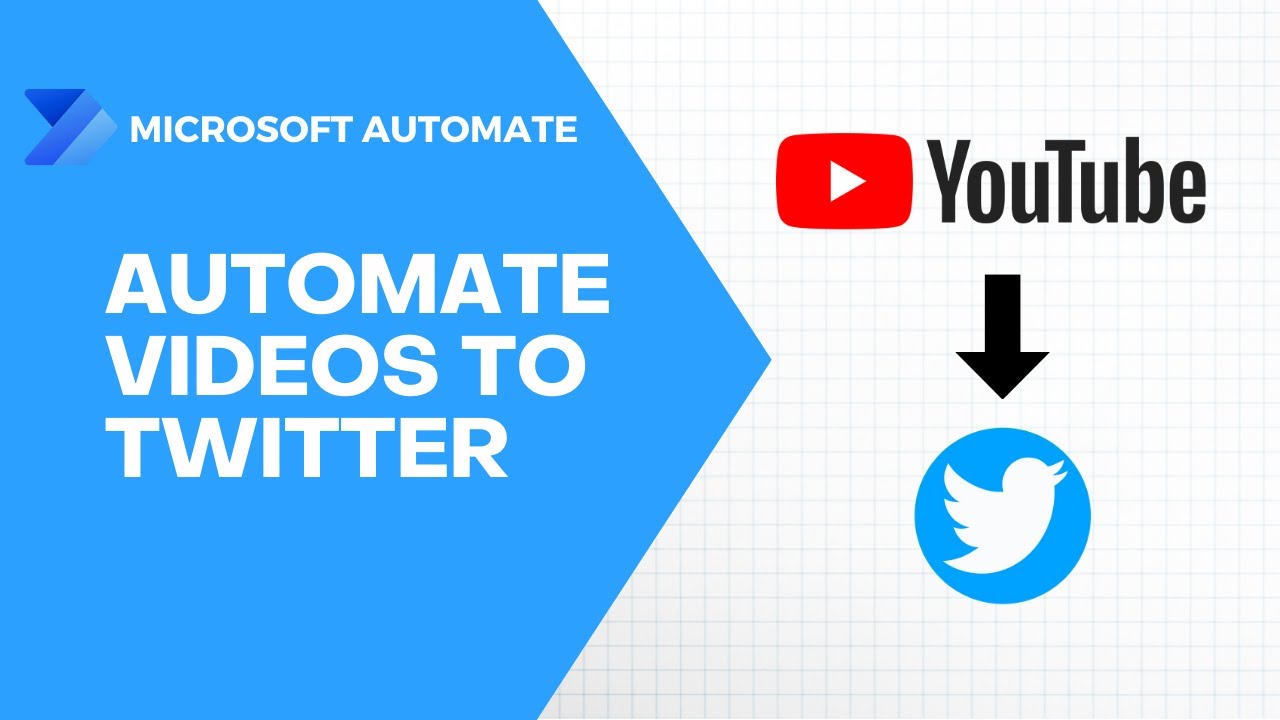 🎬 How to Automatically Share YouTube Videos on Twitter Using Microsoft Automate! // No code!