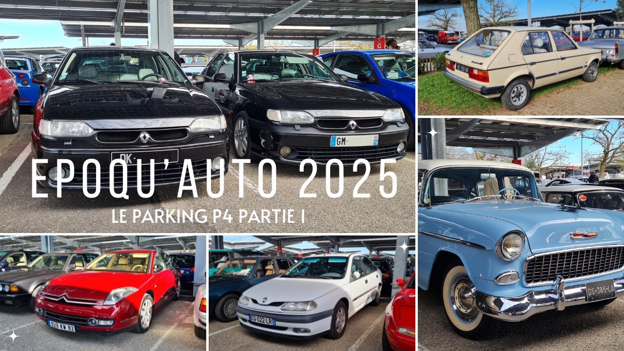 Epoqu'auto 2025, carspotting de youngtimer géant #p4 épisode 1