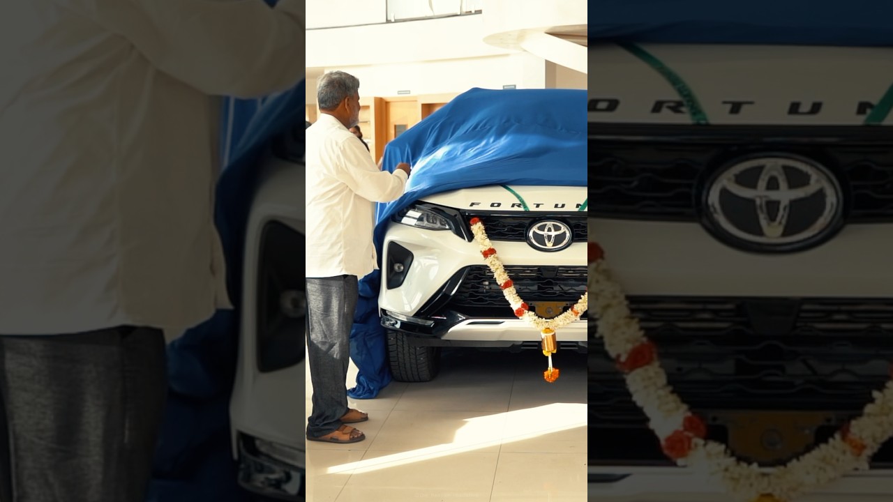 Taking delivery of Fortuner🔥| Legender 2023