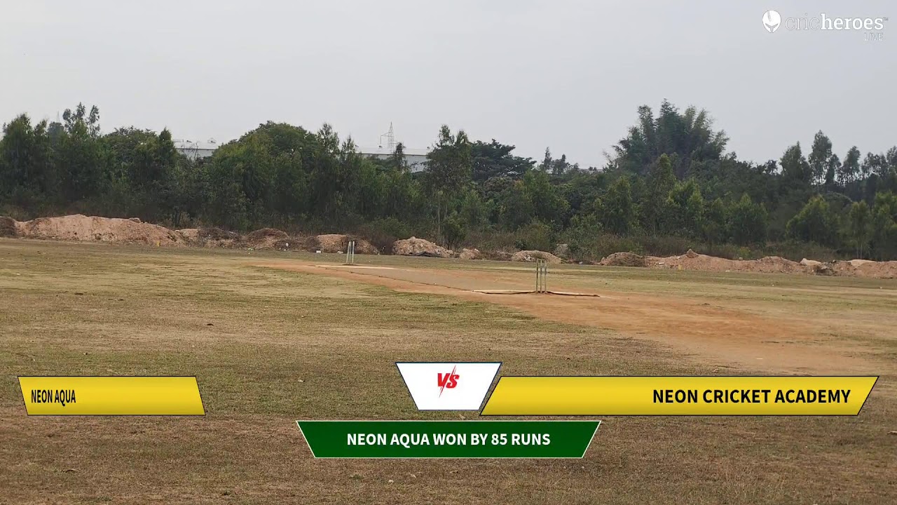 NEON AQUA vs Neon Cricket Academy live cricket match | Neon Champions League Season 5 live - Game P