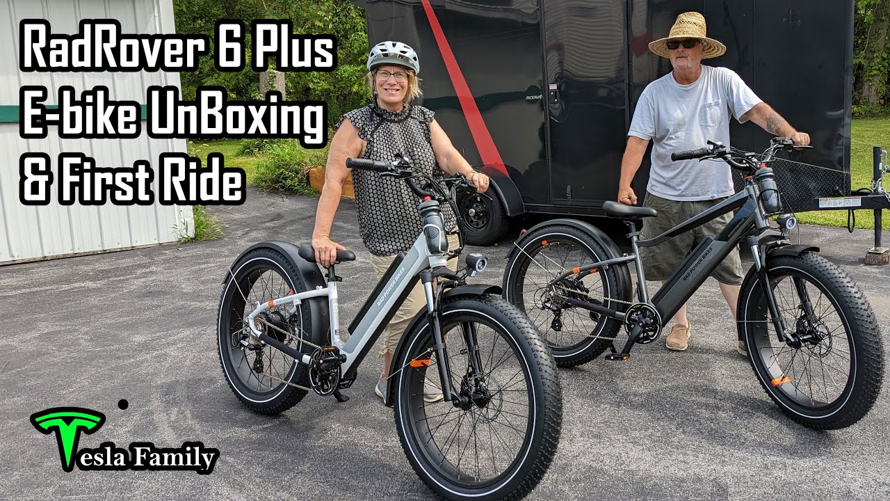 RadRover 6 Plus E-bike Unboxing & First Ride | High-Step & Step-Thru