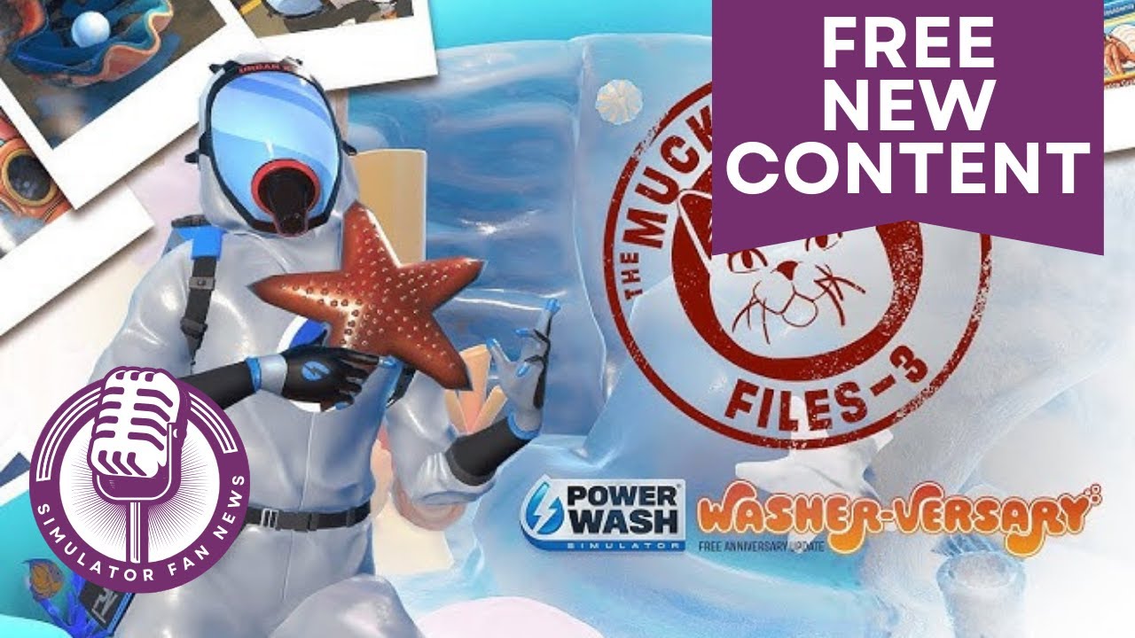 PowerWash Simulator FREE update OUT NOW