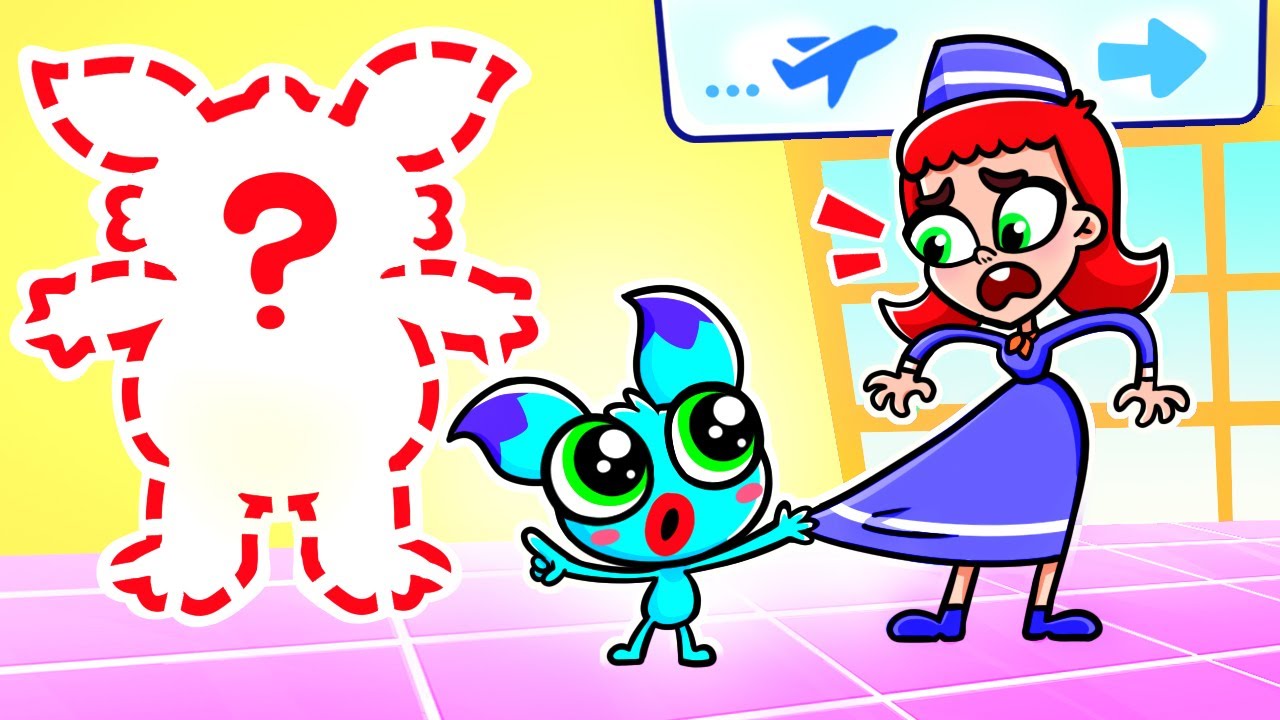 Me Perdí en el Aeropuerto ✈️ | Canciones Infantiles 👦