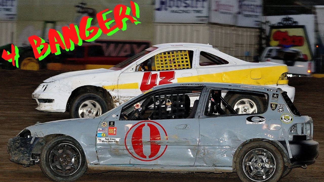 Open 4 Cylinder Dirt Track Racing Main Event Ocean Speedway!  *Best Class at the Track*
