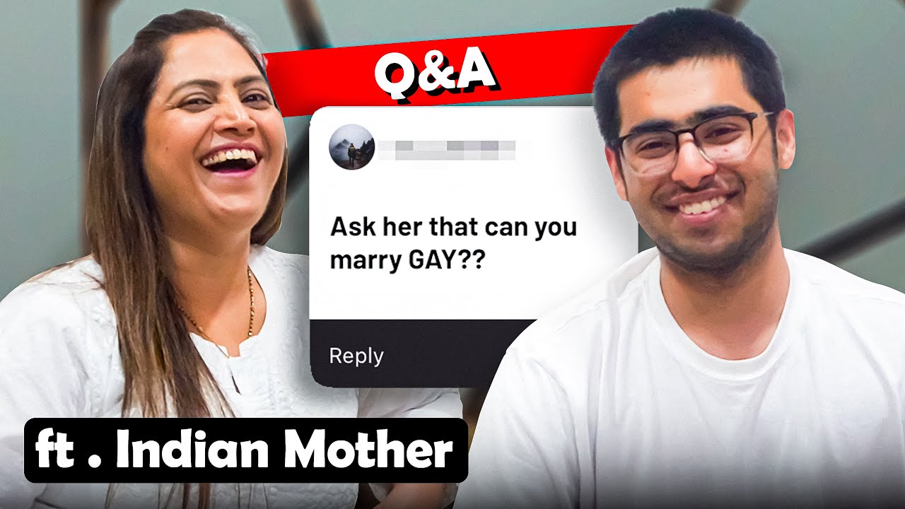 Indian Mother Reacts To LGBTQ 🏳️‍🌈 | QNA ft. Indian Mother