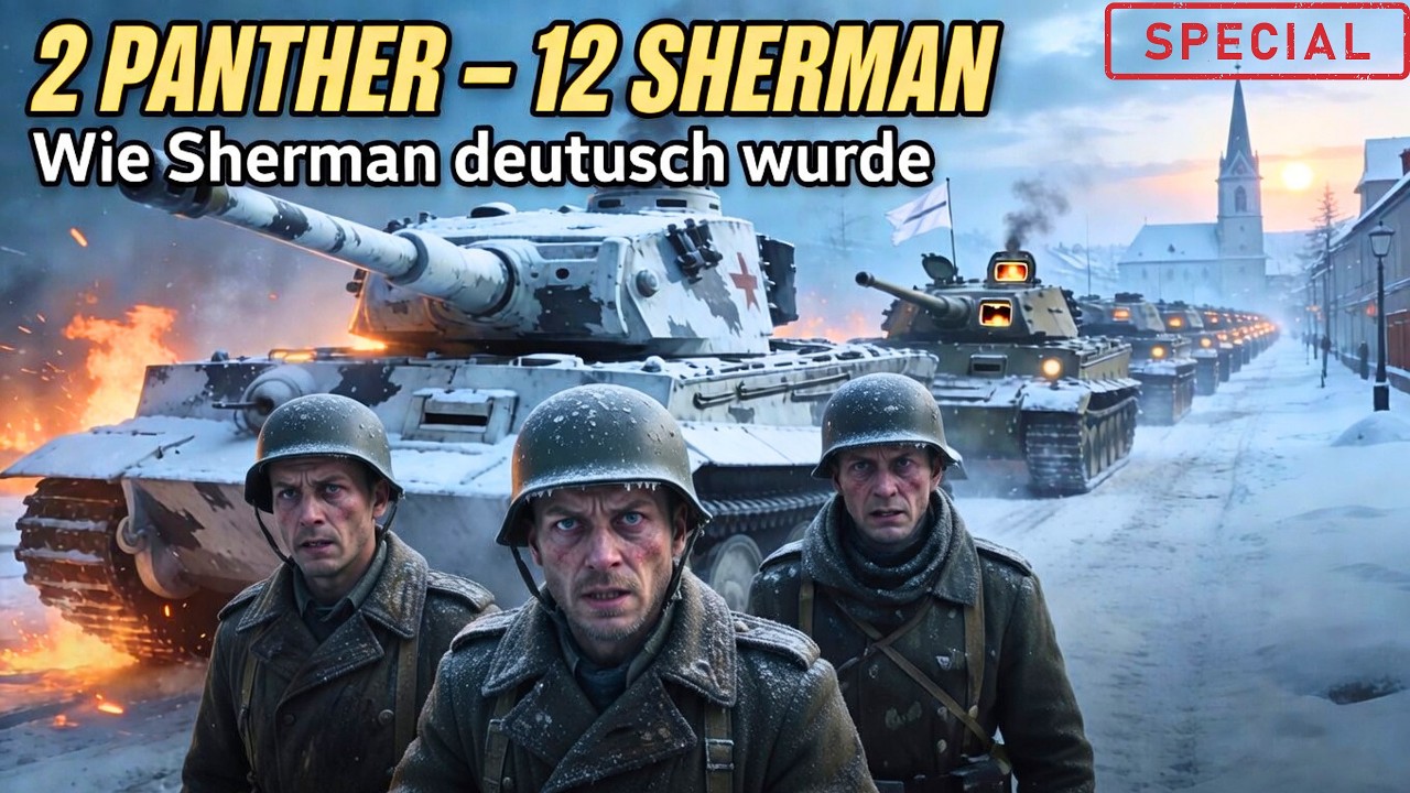 2 Panther gegen 12 Sherman: Der unglaubliche Coup von Herrlisheim 1945