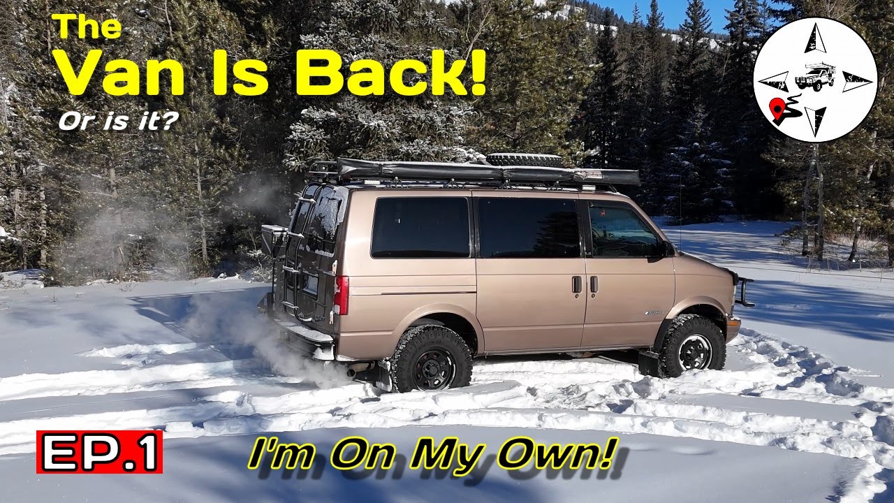 Ep.1 / 3000 km in 6 Days of Back Roads, 4x4 Van Winter Camping - A Overland Adventure
