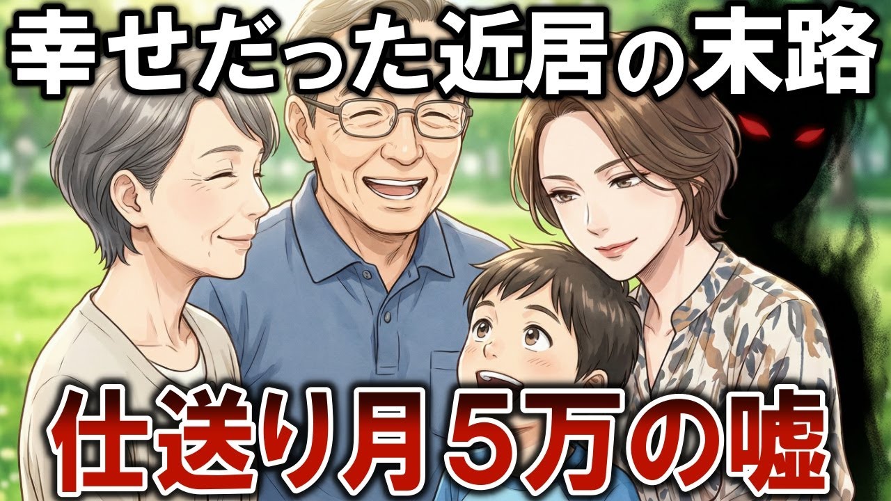 【娘との絶縁】「孫の教育費、11万貸して」老後資金を差し出し続けた末路【シニア・朗読・娘夫婦・スカッと】