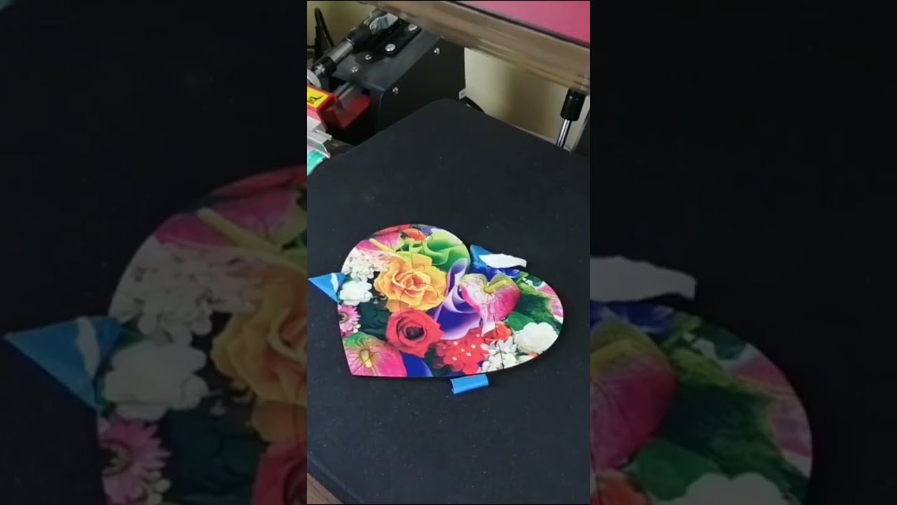 Como Sublimar Rompecabezas de MDF - TUTORIAL de SUBLIMACI&Oacute;N en 60 SEGUNDOS .