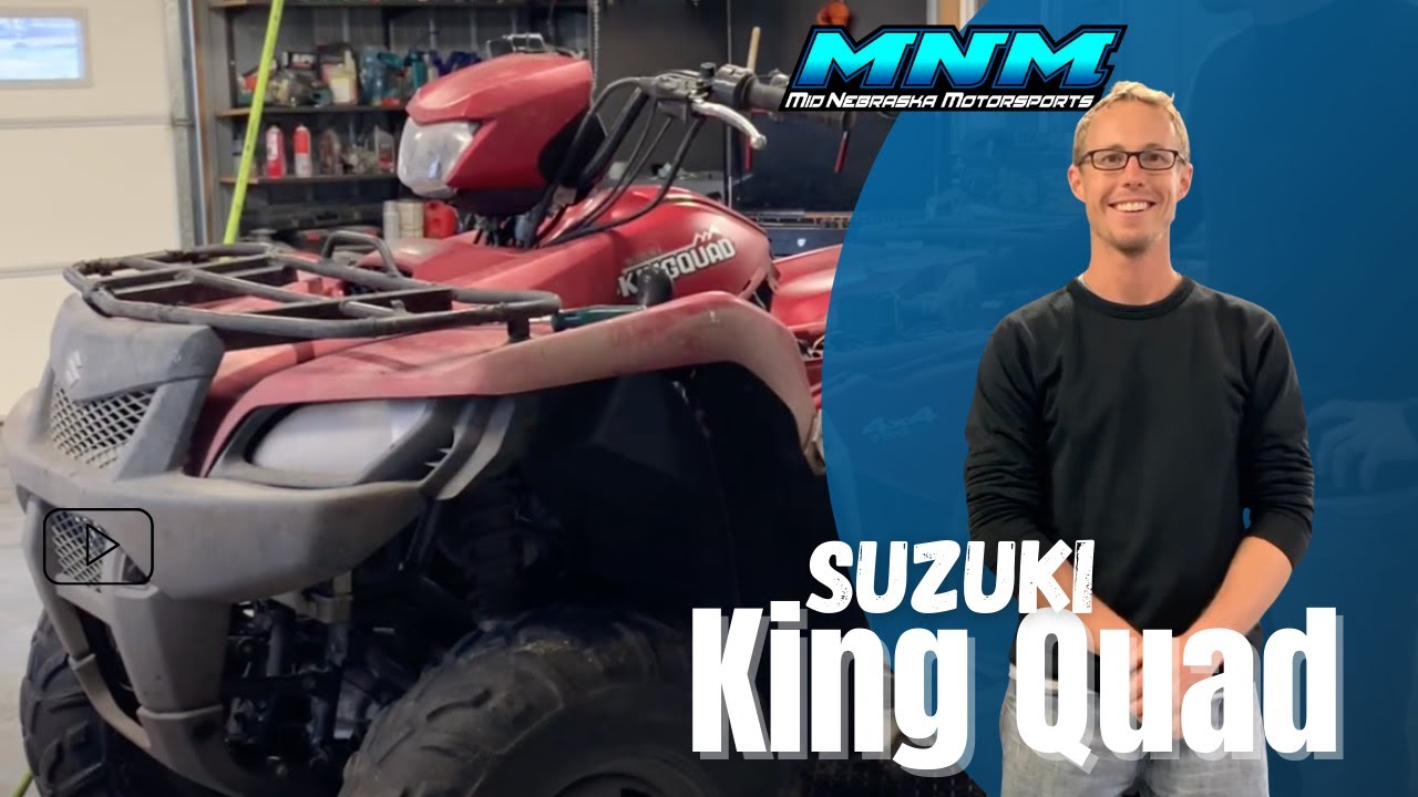 Suzuki King Quad 500 750 - Removing & Installing Drive Clutch Belt - LTA