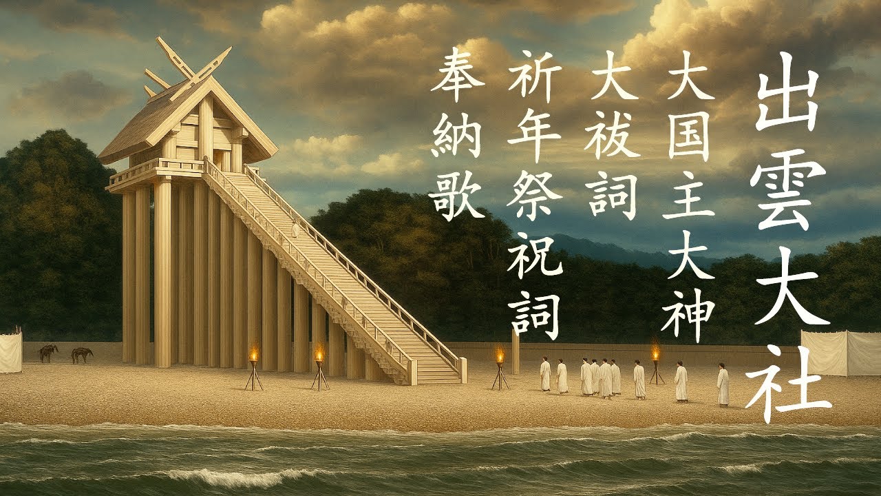 【聴く神社参拝】出雲大社｜大国主大神 大祓詞＋祈年祭祝詞 奉納歌・祓いと豊穣の御神徳【Listen to Shrine Visit】Izumo Taisha｜Okuninushi no Okami